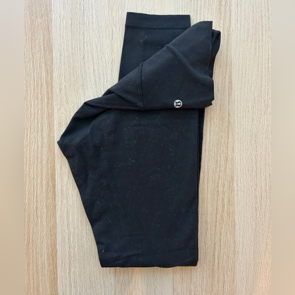 Lululemon Cotton Leggings Size 2 Black